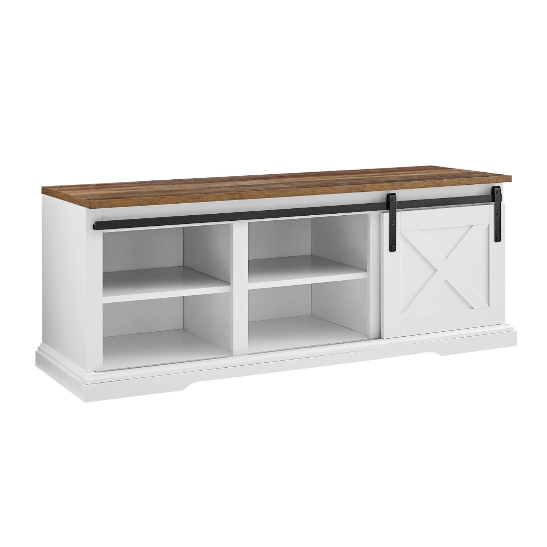 48'' Walker Edison Payton Small Space Collection Storage Bench