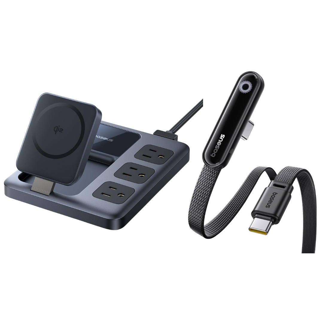 67W Baseus Nomos 8-in-1 Wireless Charging Station + 100W USB-C Cable
