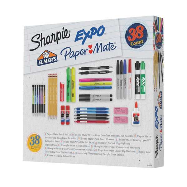 38-Piece Sharpie School Supplies Kit
