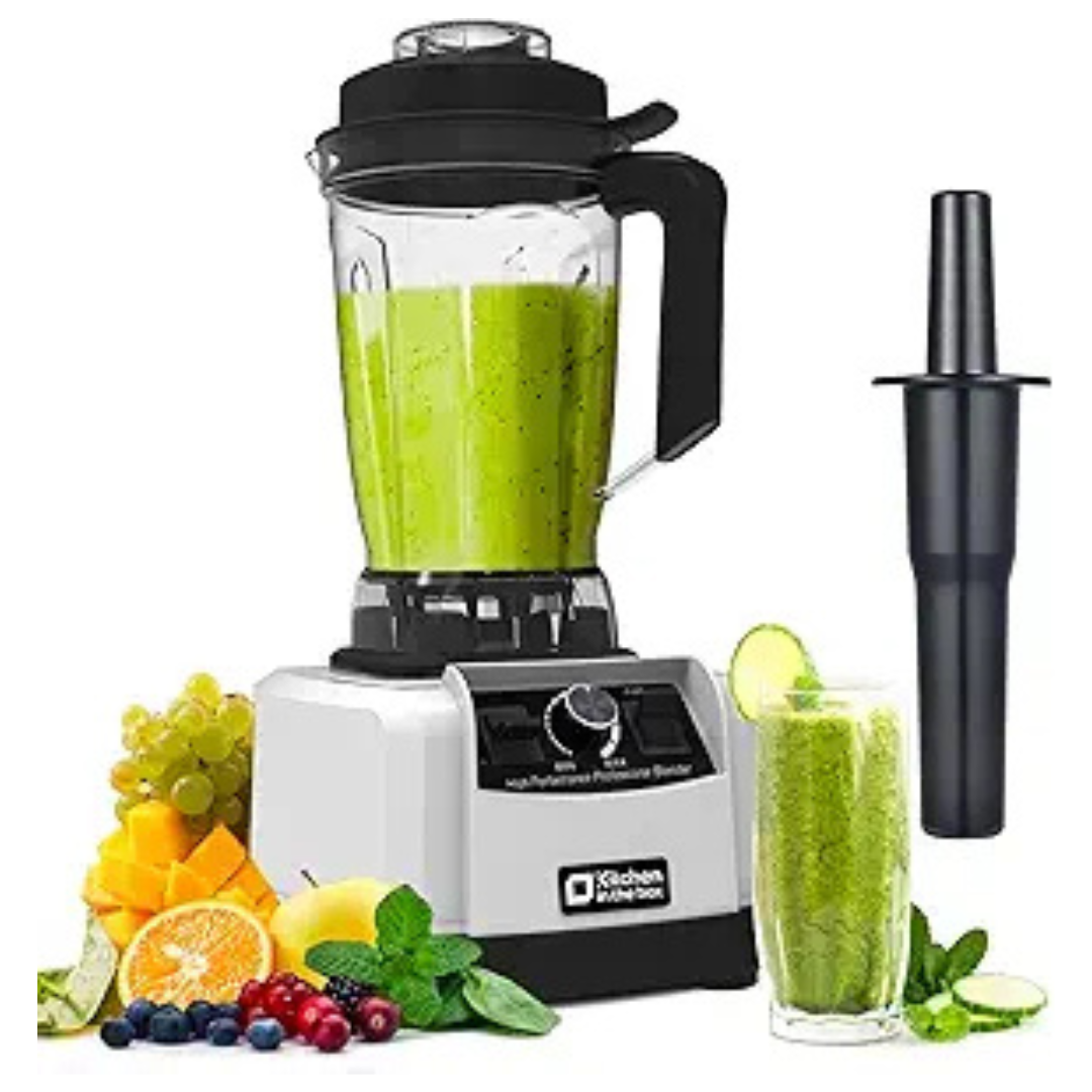 68oz 1500W Professional High Performance Countertop Blender (Silver)