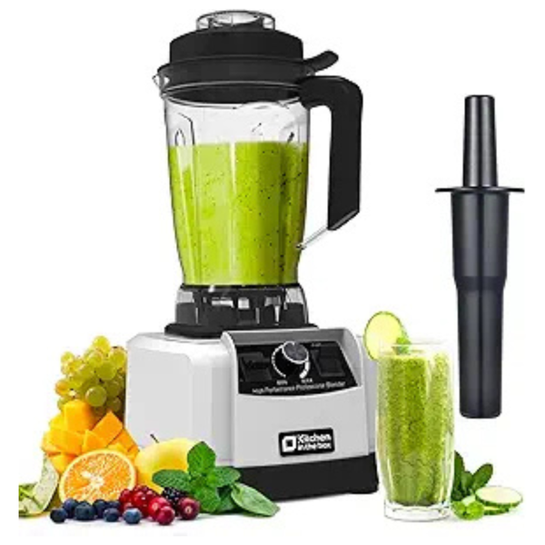 68oz 1500W Professional High Performance Countertop Blender (Silver)
