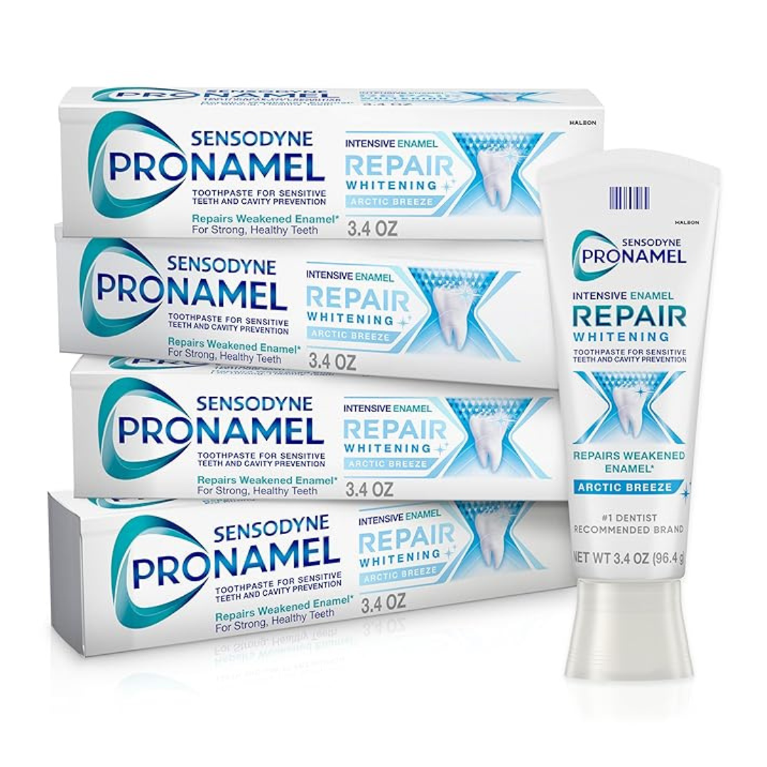 4-Pack 3.4oz Sensodyne Pronamel Intensive Whitening Toothpaste