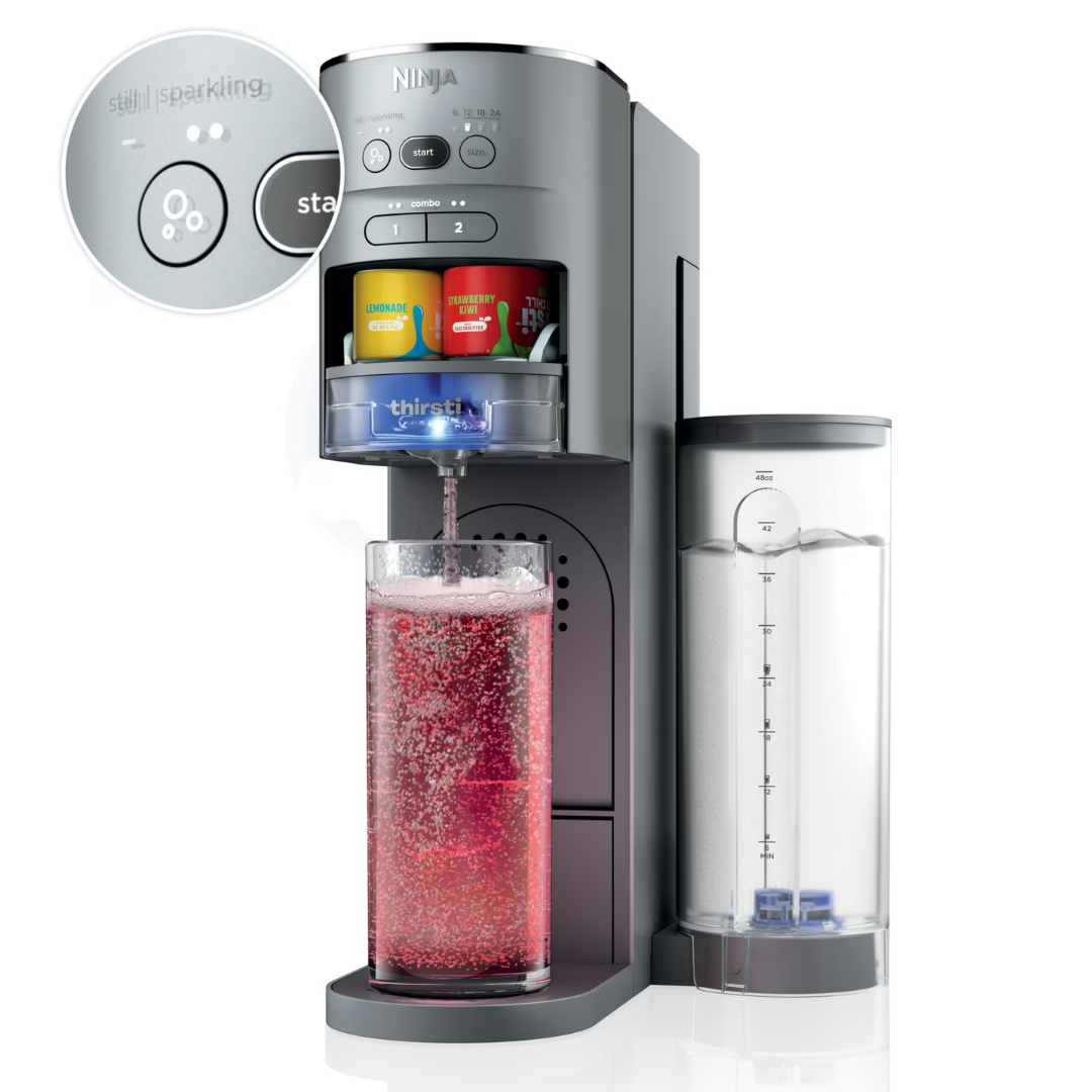 Ninja Thirsti Complete Still and Sparkling Customization Drink Kit