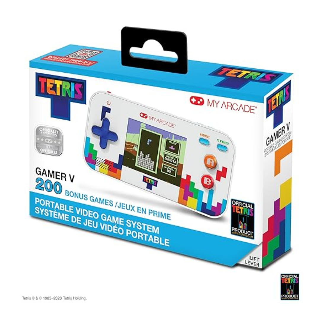 My Arcade Tetris Gamer V Officially Licensed Handheld Game