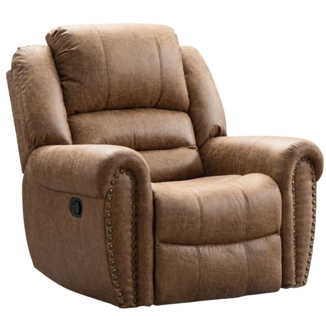 Red Barrel Studio Chemika 40.9” W Classic Super Soft Padding And Oversize Manual Recliner
