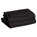 Amazon Basics 3-Piece Lightweight Super Soft Twin Bed Sheet Set (4 Sets)