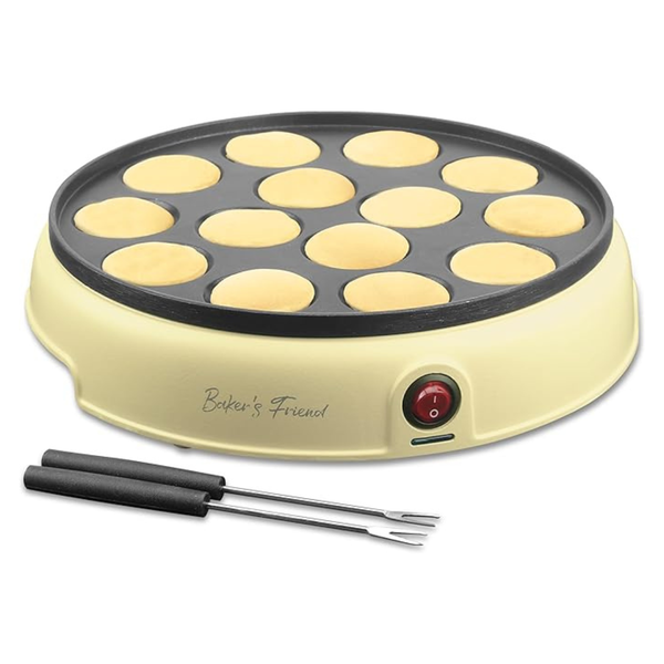 Baker's Friend Mini Pancakes Maker Machine