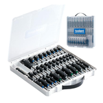 34-Piece Toolant Impact Magnetic Deep Nut Driver Bit Set