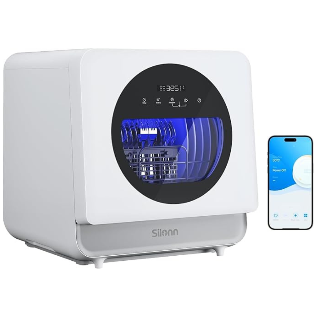 Silonn Portable Countertop Dishwasher With App Control