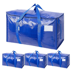 4-Pack Extra Large Moving Bags With Zippers