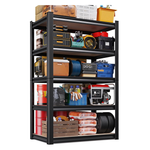 5-Tier Heavy Duty Metal Garage Storage Shelves (71"x32"x14")