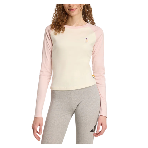 adidas Women's Cat Patch Graphic Long Sleeve Tee