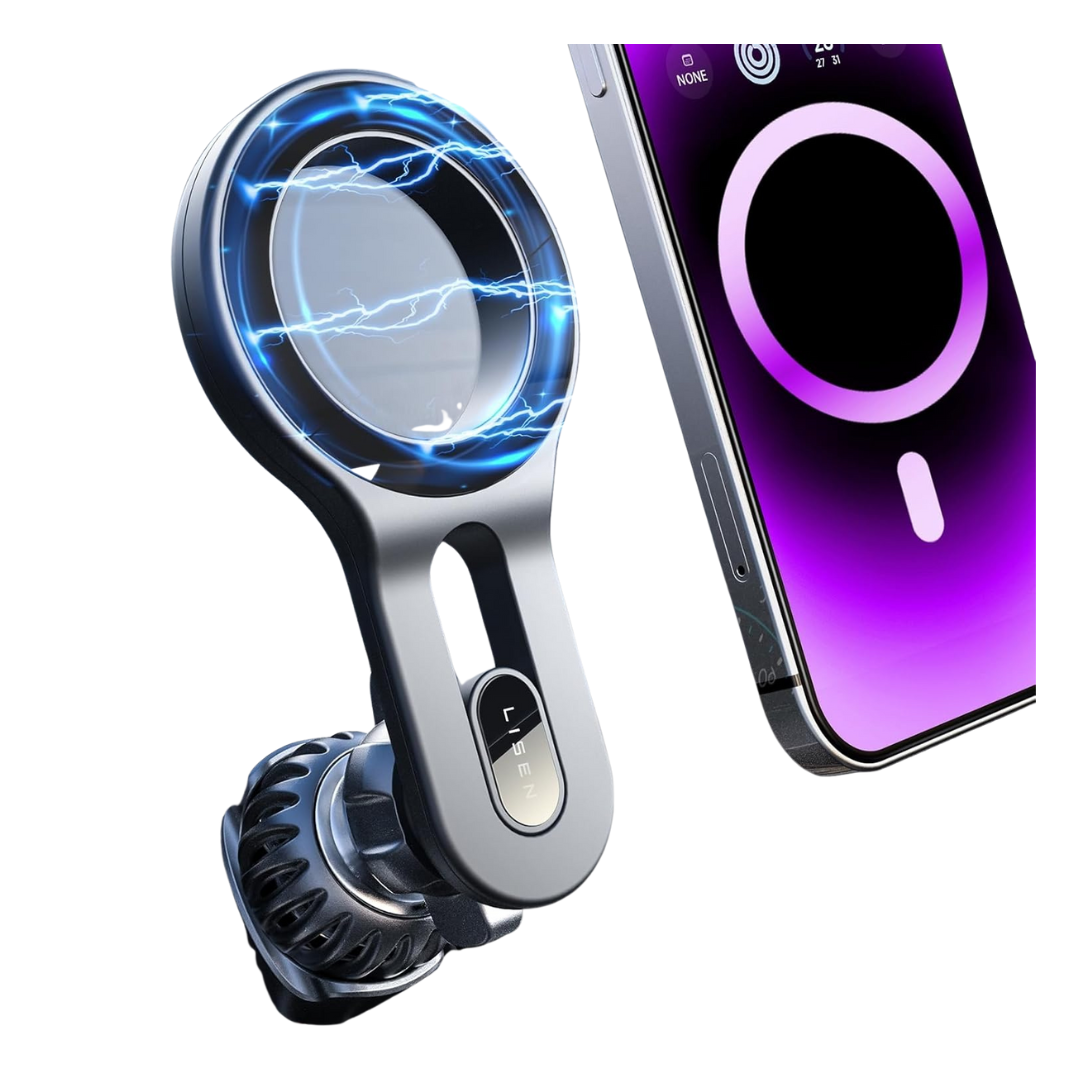 MagSafe Car Air Vent Phone Holder With Strong Magnetic Clip