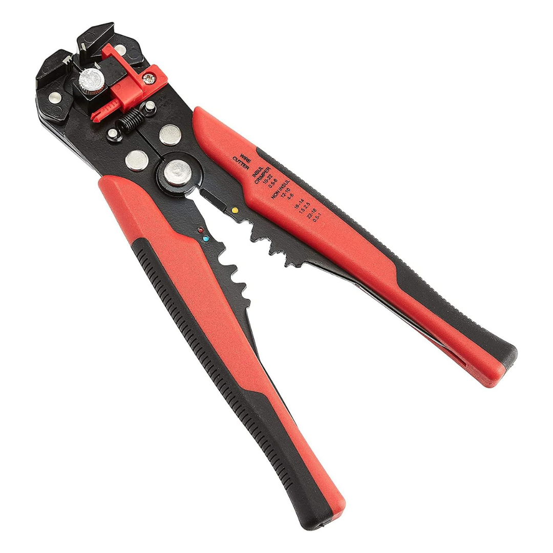 Professional Self-Adjusting Wire Strippers & Crimper Tool