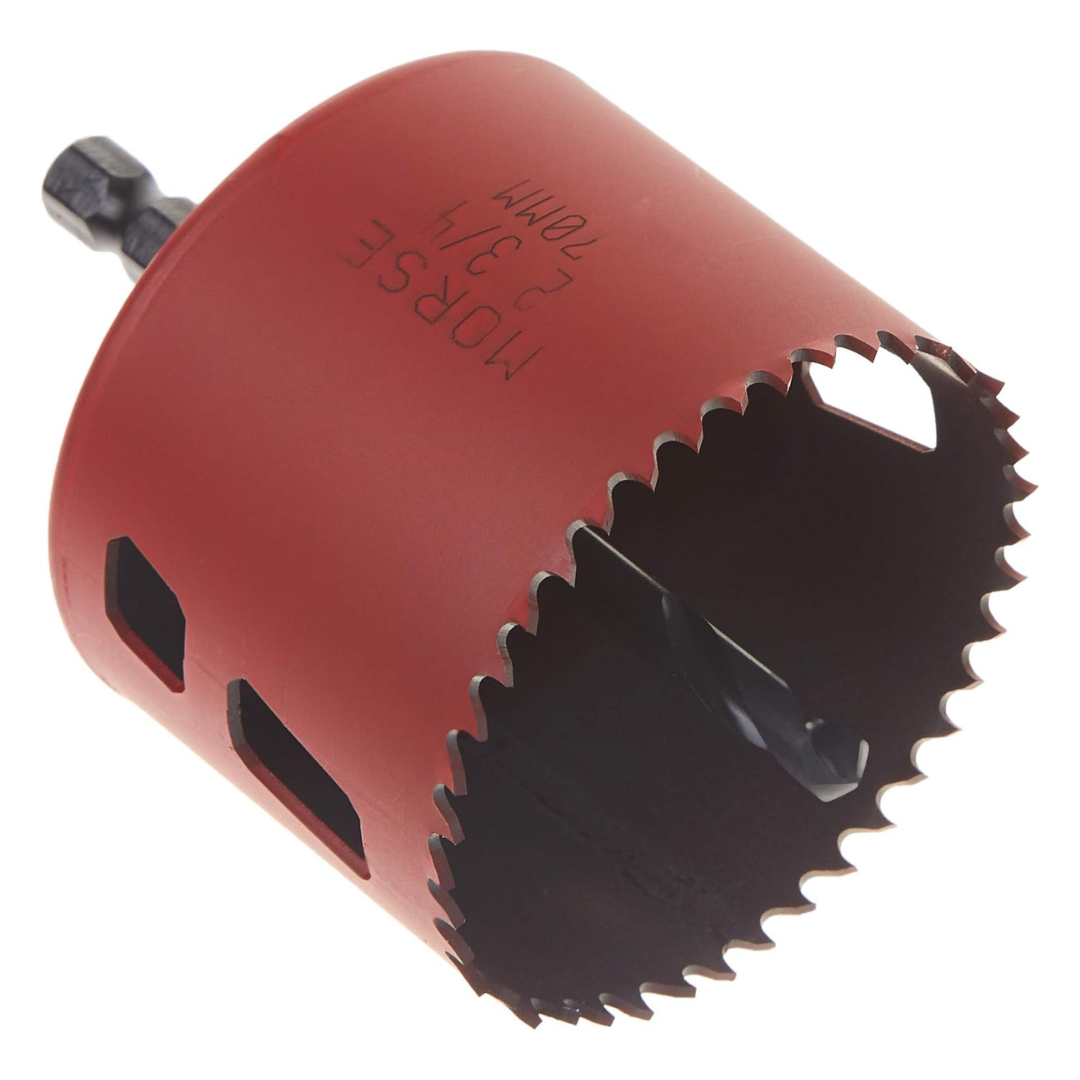 Morse MHSA44C Bimetal Hole Saw (2-3/4" Diameter)