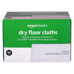 64-Count Amazon Basics Dry Floor Cloths