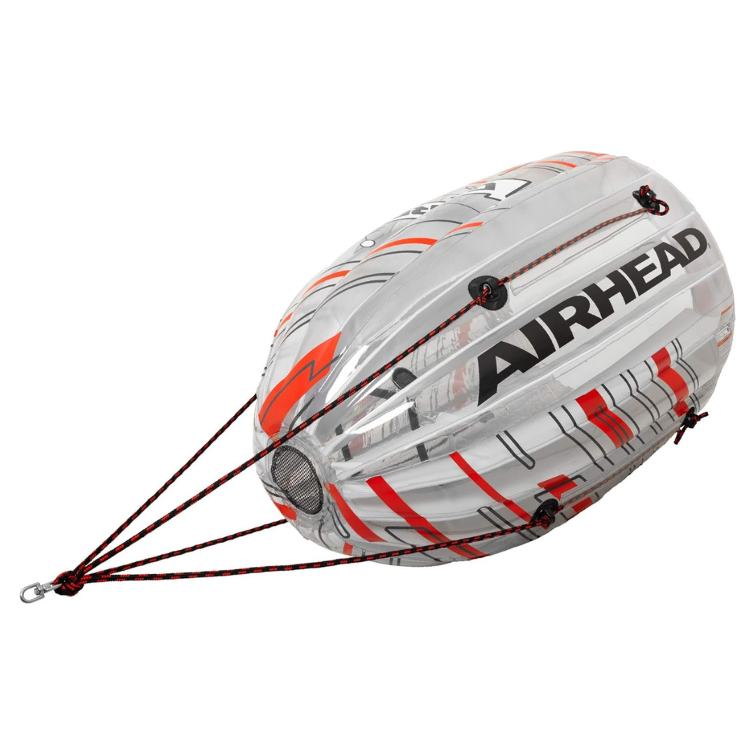 Airhead Gyro 1 Rider Spinning Towable Tube For Boating W/ Tumbling Action