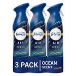 3-Pack Febreze 8.8oz Air Freshener Spray (Ocean)