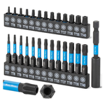 27-Piecs Bates Impact Torx Bit Set