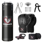 Vensmuste 4ft Heavy Unfilled Oxford Boxing Bag Set