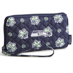 Vera Bradley Women's Cotton Front Zip Wristlet