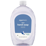 Amazon Basics Gentle & Mild Clear Liquid Hand Soap Refill (50 Fluid Ounces)