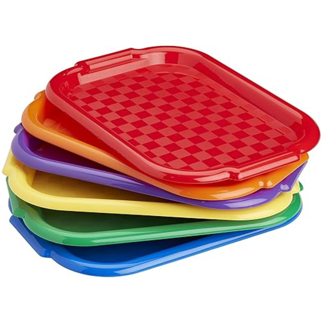 ECR4Kids Art Trays, Craft Organizers (6-Piece)