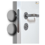 2-Piece Self Adhesive Silicone Door Handle Protectors