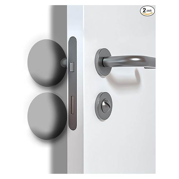 2-Piece Self Adhesive Silicone Door Handle Protectors