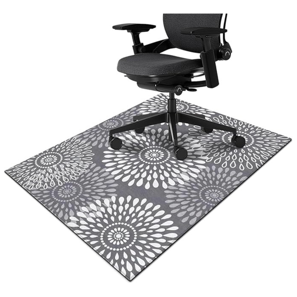 36" x 48" Under Desk Non Slip Boho Computer Rolling Chair Mat
