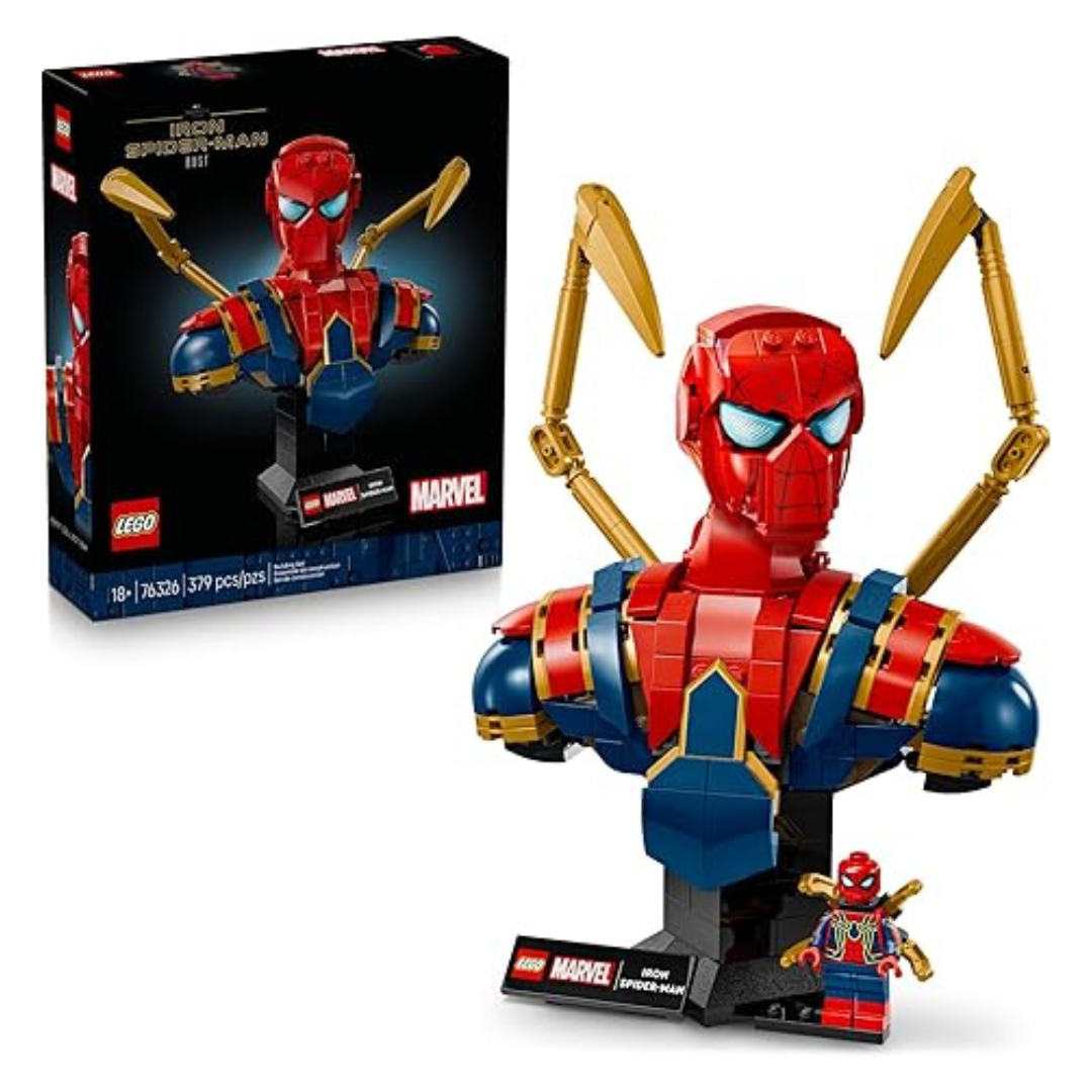 LEGO Marvel Iron Spider-Man Bust 76326 Building Kit