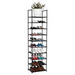10-Tier Fiducial Home Shoe Rack With Up To 20-25 Pairs Capacity