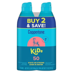 2-Pack 5.5 Oz KIDS SPF 50 Sunscreen Continuous Spray