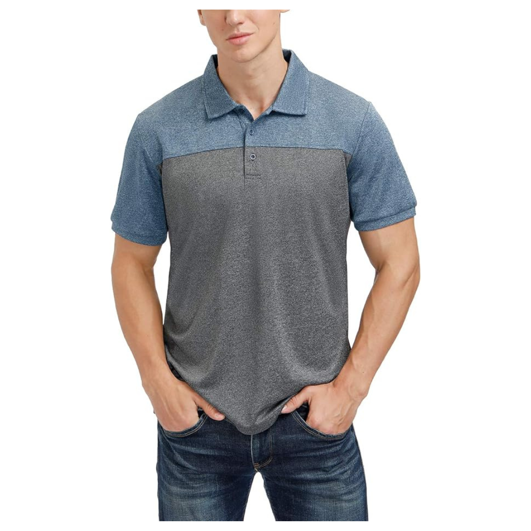 Men's Regular Fit Short Sleeve Performance Golf Polo