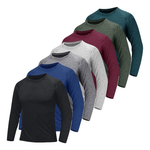 7 Pack Quick Dry Moisture Wicking Sun Protection Shirts
