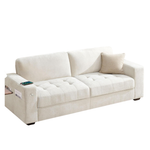 89" Modern Comfy Sofa With Medium Firm Seat Cushion