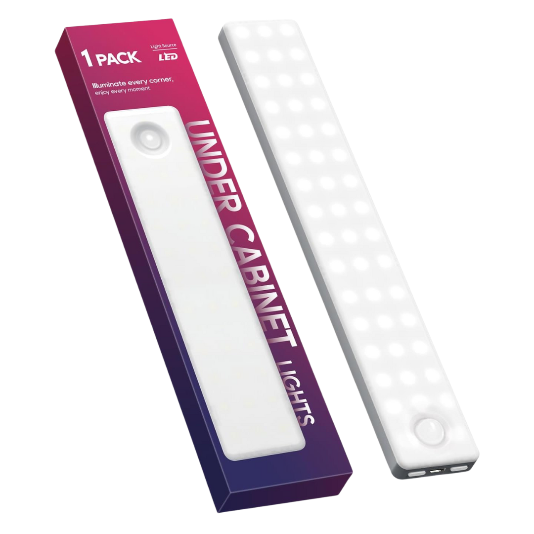 1500mAh Rechargeable Under Cabinet Motion LED Lights