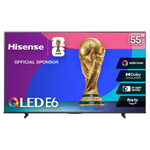 55" Hisense 55E6QF E6 Cinema Series 4K Ultra HDR Smart QLED Fire TV
