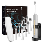 Lumivoid Sonic Electric Toothbrush With 10 Brush Heads (Various Colors)