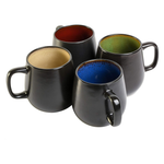 4-Count 21oz Gibson Elite Soho Cafe Mugs (Multicolor)