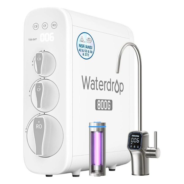 Waterdrop G3P800 Reverse Osmosis System [Certified Refurb]