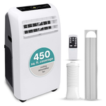 10,000 BTU SereneLife Small Air Conditioner With Built-in Dehumidifier