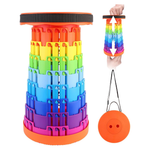 Ecrekhom Portable Collapsible Stool with Large Load Capacity (various)