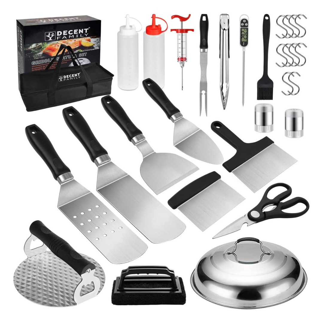 30-Piece Upgrade Flat Top Griddle Accessories Kit