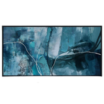 20" x 40" Abstract Canvas Wall Art
