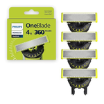 4-Count Philips Norelco OneBlade 360 Blades (QP440/80)