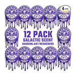 12-Pack Chemical Guys Hanging Air Freshener, Galactic Scent