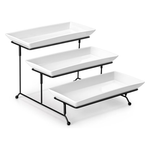 12'' 3-Tier Serving Tiered Trays & Platters Stand
