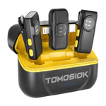 TomoSiok Wireless Lavalier Noise Cancellation Microphone (Apple/)