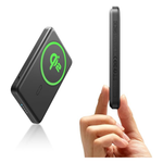 5000mAh ESR MagSafe Wireless Qi2 15W Ultra-Compact Portable Power Bank